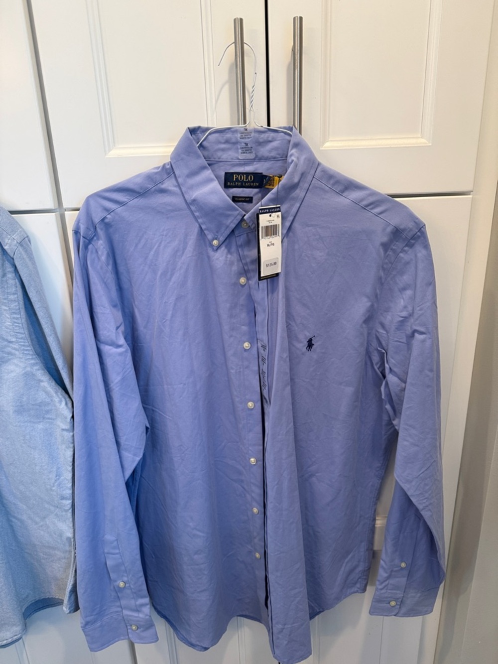 Polo by Ralph Lauren Light Blue Long-Sleeve Button-Down Shirt